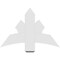 Ekena Millwork Davenport Architectural Grade PVC Gable Bracket, 36"W x 24"H x 2"D x 6"F, 16/12 Pitch GBP036X24X0206DAV00 - alternate 2